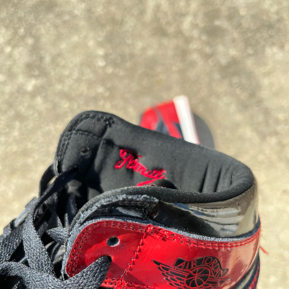 Jordan Air Jordan 1 Retro High OG Patent Bred Black/Red